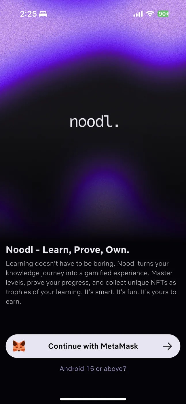 Login Landing Page