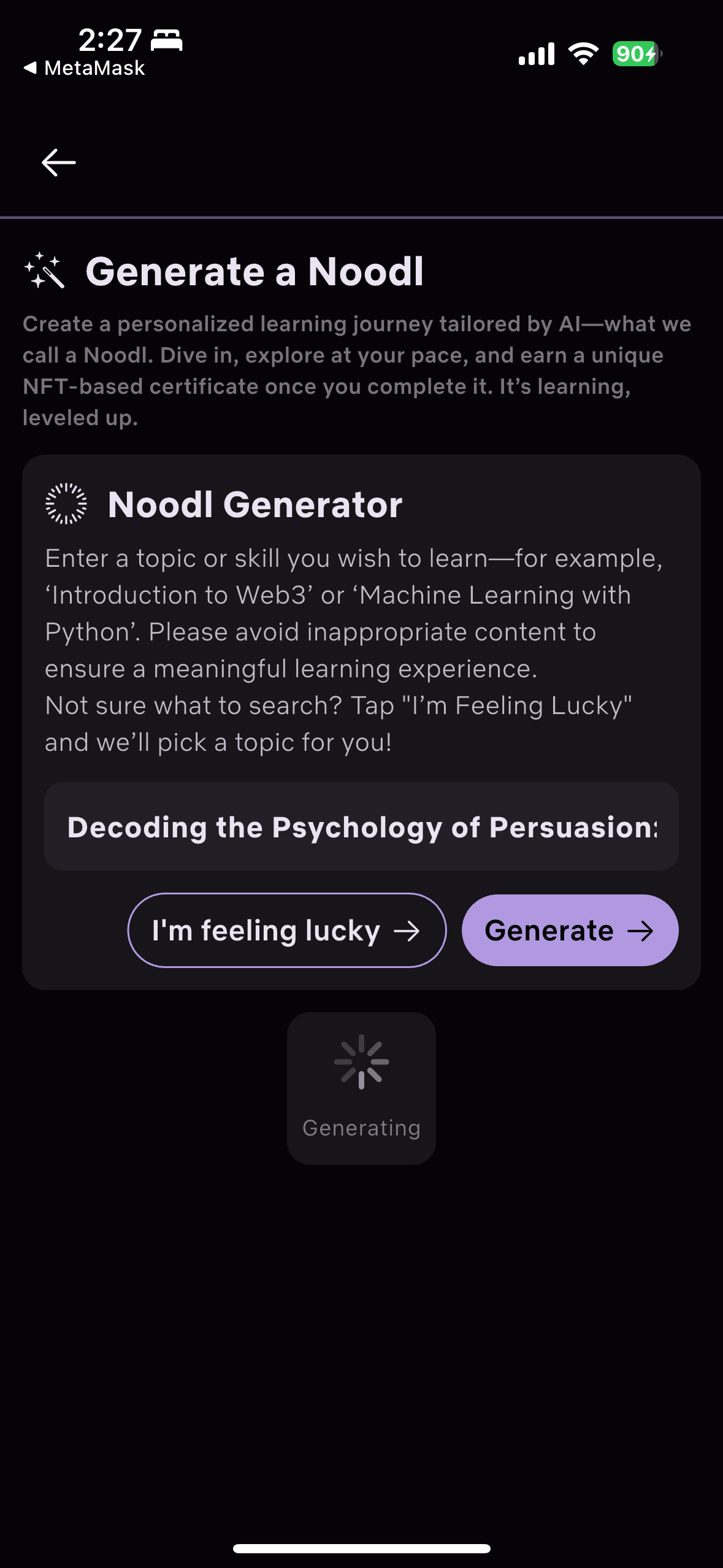 Noodl Generation